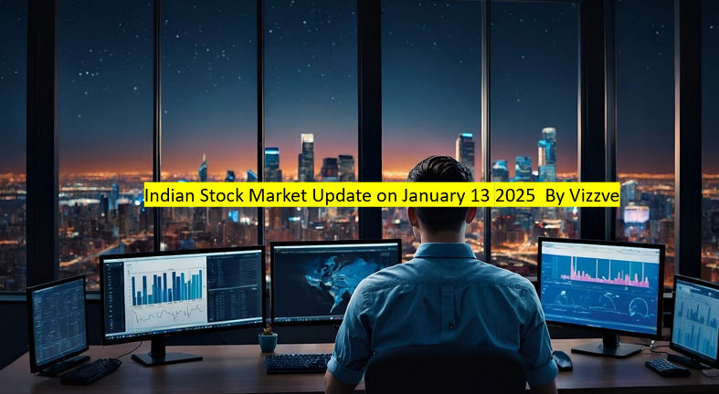 India Stock Market Update on January 16 2025 by vizzve